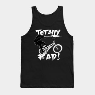 Totally Rad! Skeleton Riding BMX Tank Top